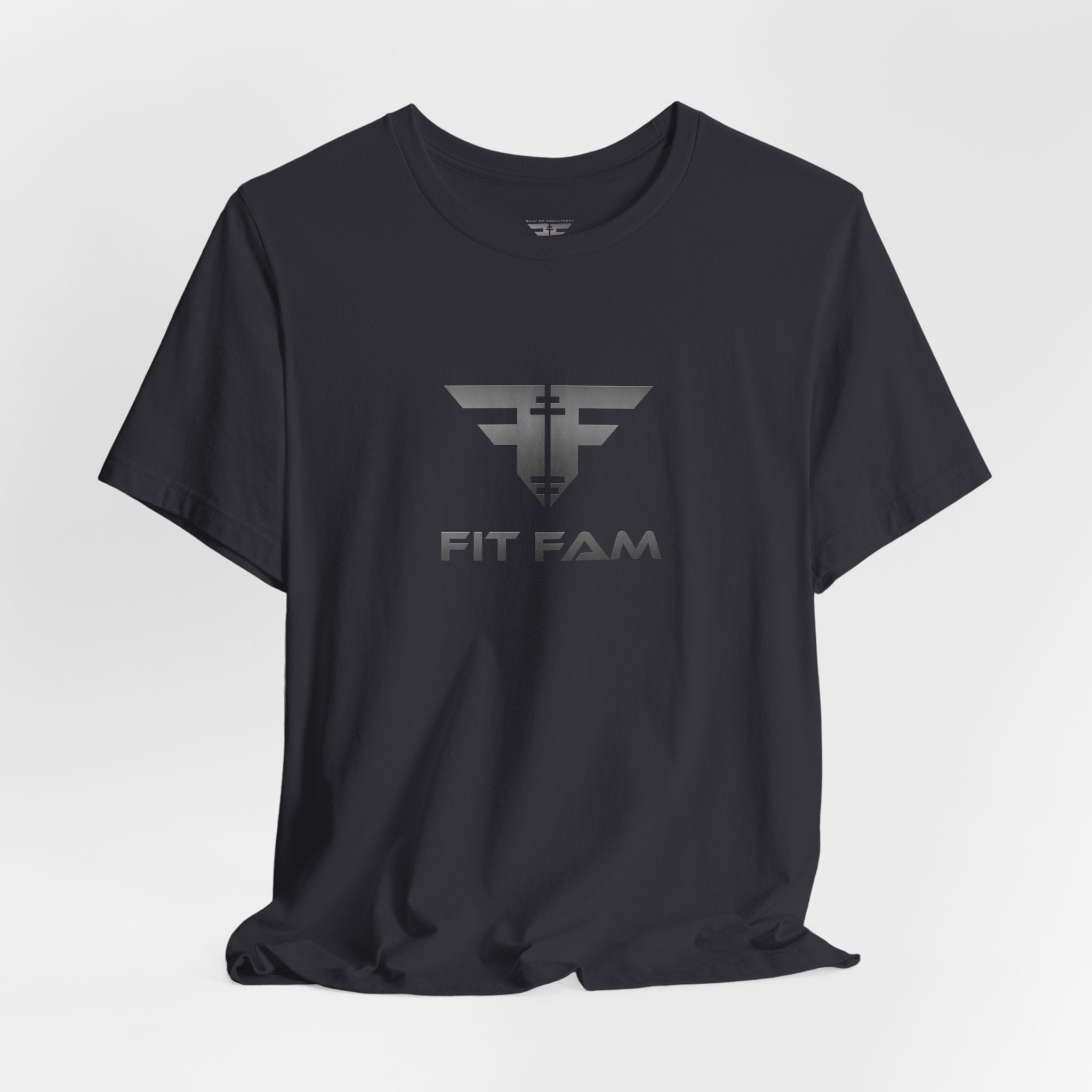 FITFAM Monochrome Logo tee | T-Shirt, Minimal Graphic