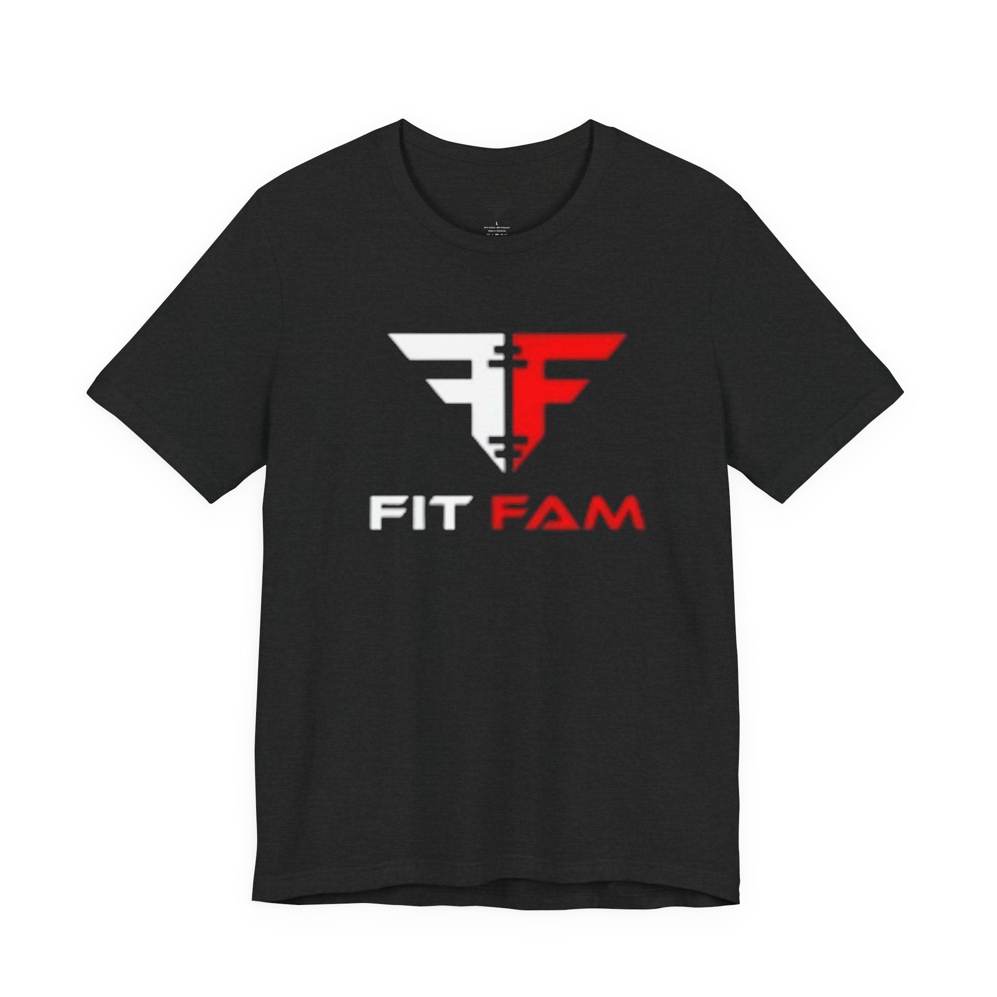 FITFAM Red & White Logo tee | T-Shirt, Minimal Graphic